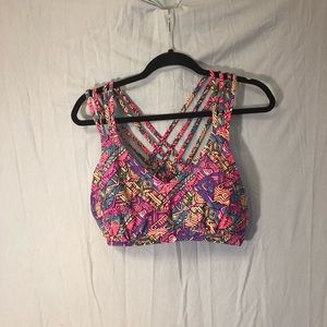 Strappy plus size high waisted Bikini